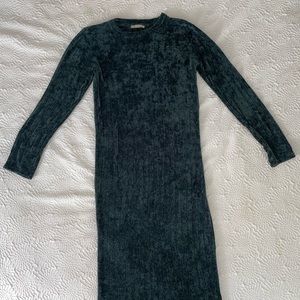 Green Sweater Dress